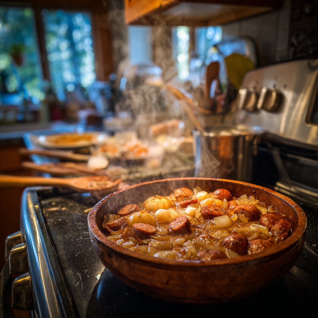 Cozy Cabin Onion Boil