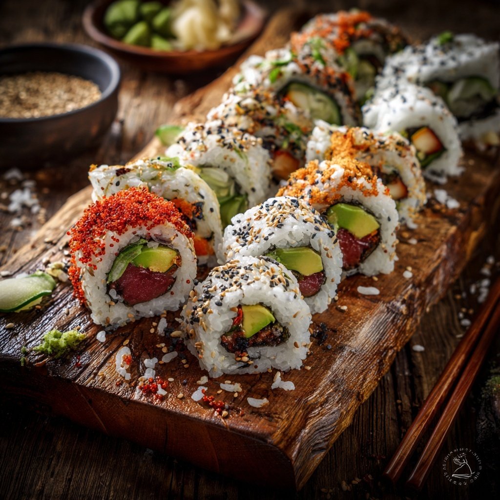 Global Japanese Sushi Rolls